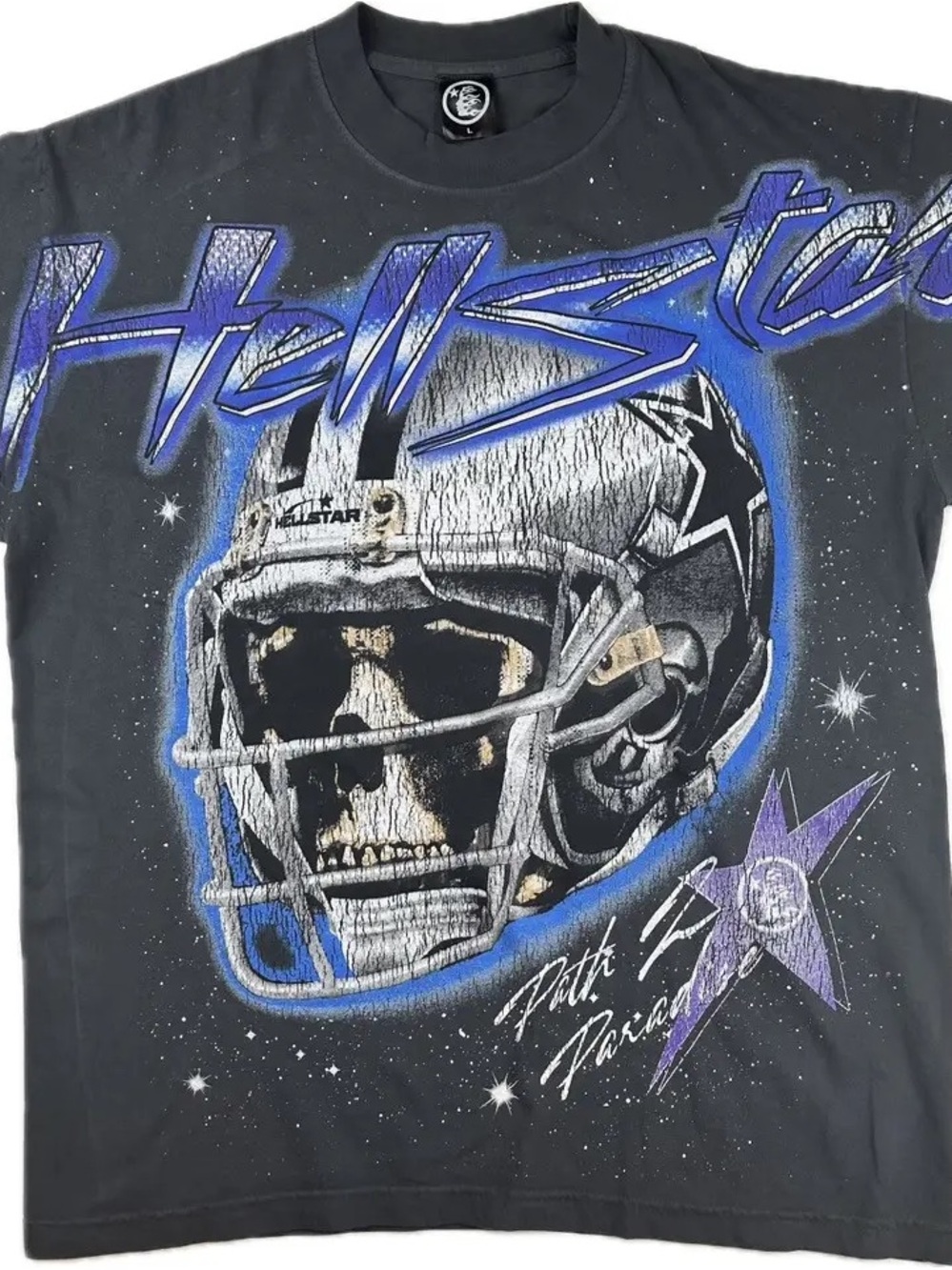 Hellstar Football double graphic T-shirt